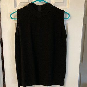 Designer Originals Black shell Top Mock Turtleneck - Vintage